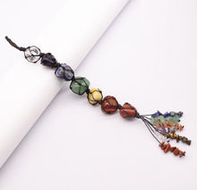 Load image into Gallery viewer, Energy™ Hanging 7 Chakra Gemstones