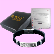 Load image into Gallery viewer, From grandmother to granddaughter: steel and silicone bracelets