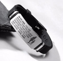 Load image into Gallery viewer, From Mom to Son - Steel & Silicone Bracelets