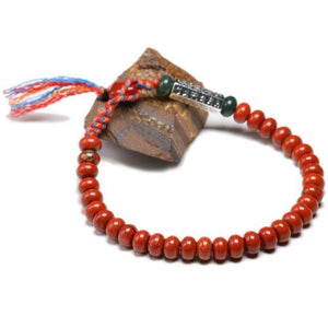 Buddha™【Last Units】Tibetan Buddhist Bracelet with Red Jasper - 50% Off