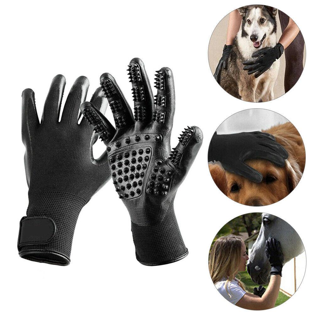 Hirundo® Pet Grooming Gloves For Cats, Dogs & Horses - ( pair )